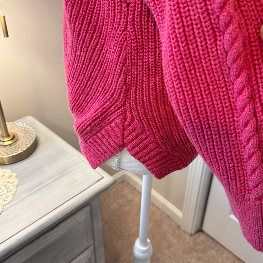 Vineyard Vines knit sweater pink size small - Picture 4 of 9